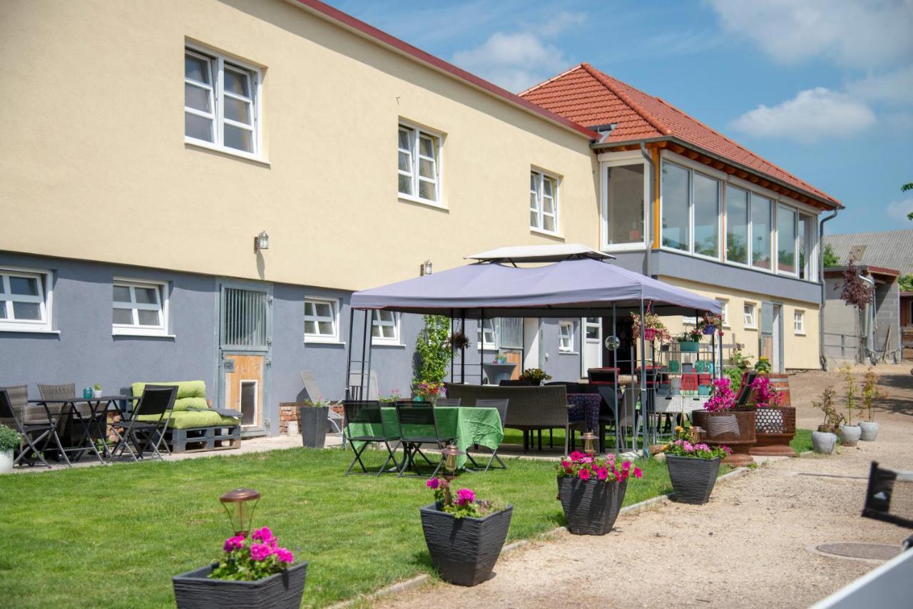 Deutsch Haslau Ranchzimmer Am Hippo-Campus Reit- Und Therapiezentrum מראה חיצוני תמונה